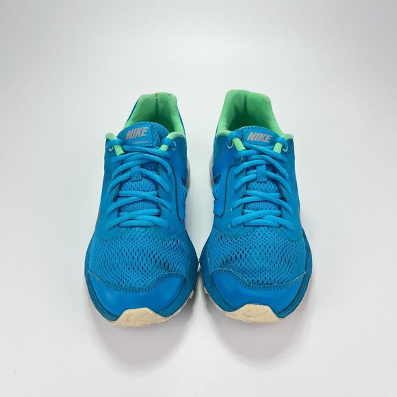 Nike Tri Fusion Blue Lagoon Silver Athletic Running Shoe 749826-401 Youth Size 6 - Picture 6 of 12